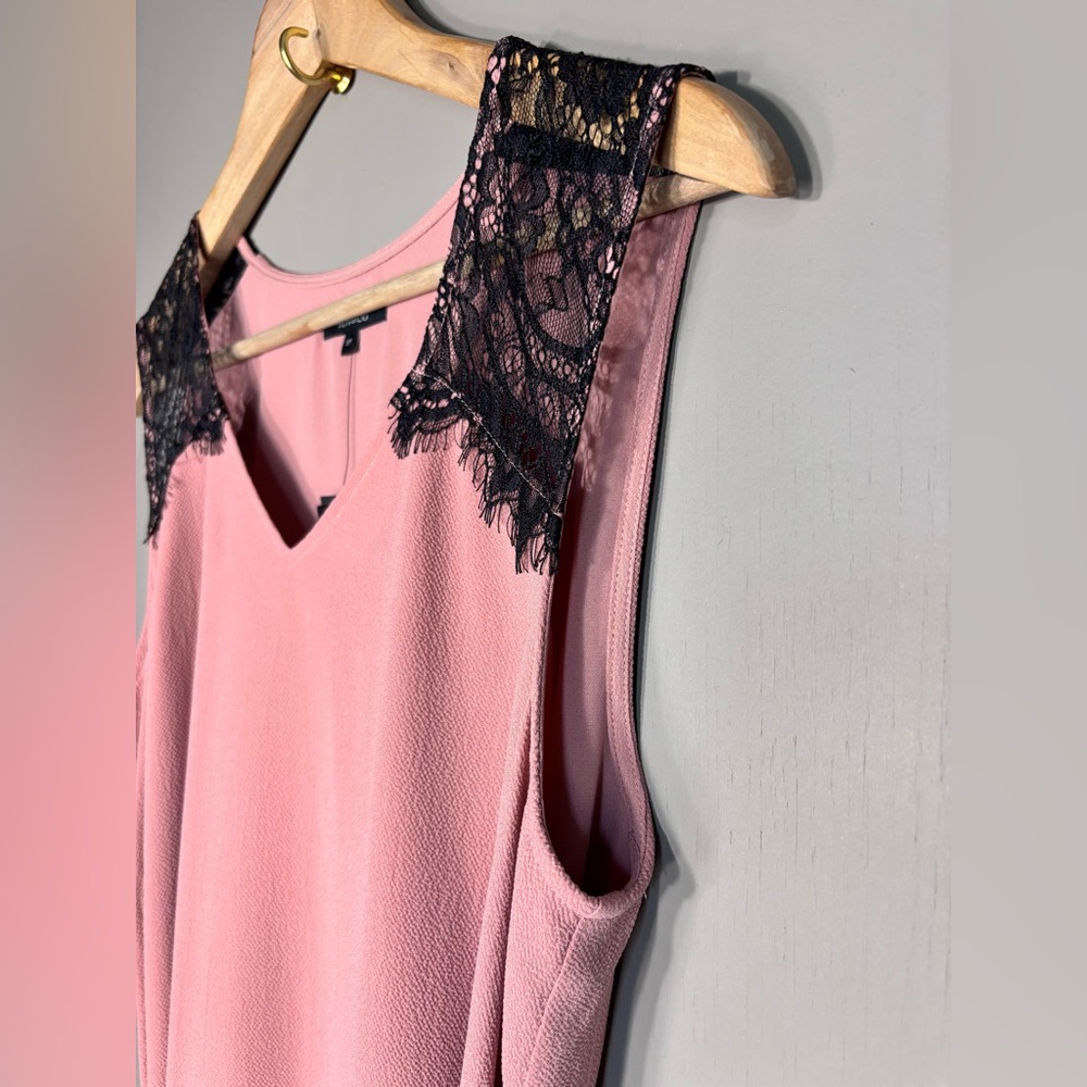 RW&CO. NWT Sleeveless V-Neck Midi Dress - Picture 4 of 5